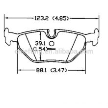 D396 für BMW Bosch Bremsbeläge